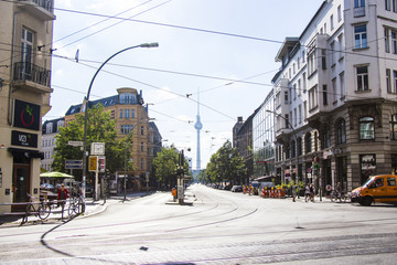 berlin tv tower streets © Martin