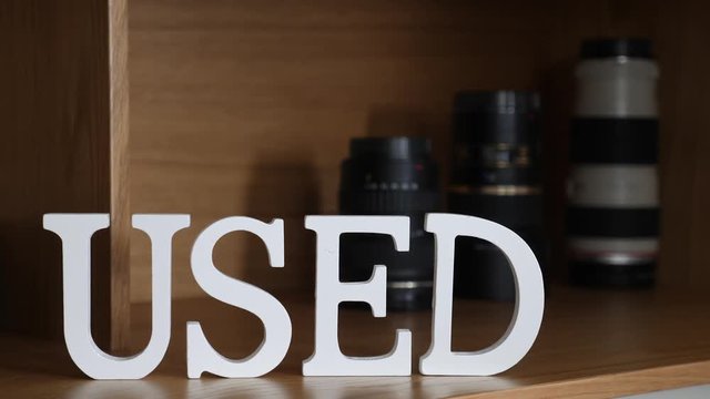 Used lenses and photographer gear