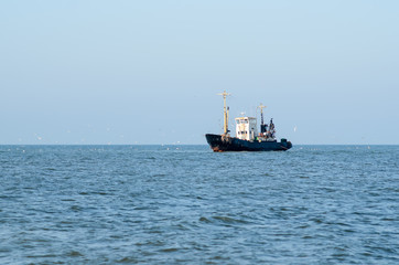 Fishing vessel.