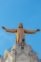 Barcelona. Temple of the holy heart of Jesus.