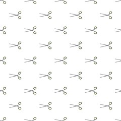 Scissors pattern seamless