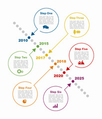 Infographic design template with place for your data. Vector illustration.