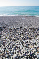 Normandie coast of France