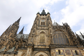 Fototapeta na wymiar St Vitus Cathedral, Prague