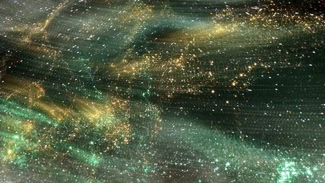 The Heavens 0110: Traveling through star fields and gasses in deep space (Loop).