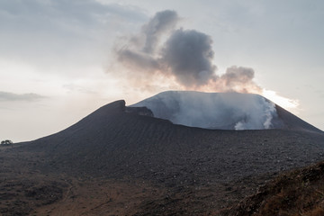 Crater of Telica volcano, Nicaragua