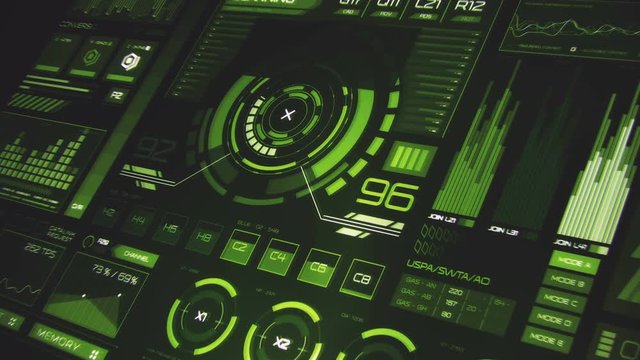 Futuristic interface | HUD