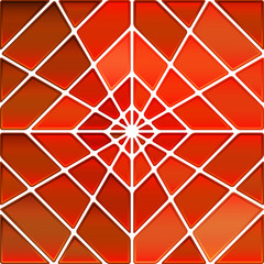 abstract vector stained-glass mosaic background