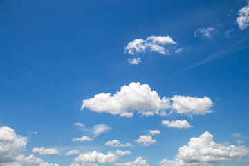 Fototapeta na wymiar Blue sky with clouds beautiful background,many cloudy
