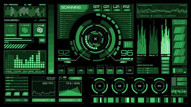 Futuristic interface | HUD