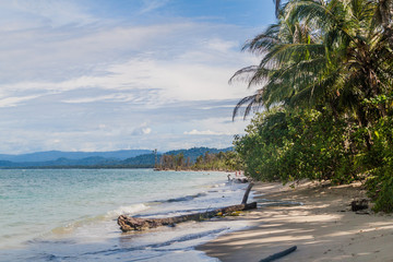 Beach in Cahuita National Park, Costa Rica