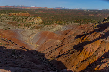 Colorful Valley From Burr Trail Road in the Grand Staircase