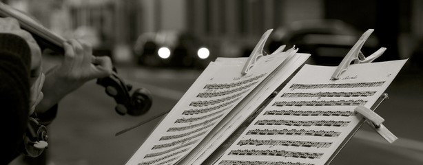 Violino e spartito 2