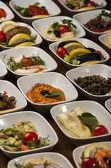 Various graves, appetizers