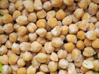 chickpeas legumes vegetables background