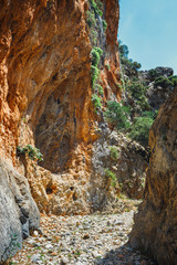 Kritsa Gorge near Agios Nikolaos on Crete, Greece