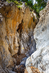 Kritsa Gorge near Agios Nikolaos on Crete, Greece