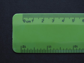 imperial and metric ruler
