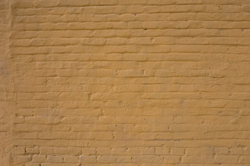 Old painted brick wall.