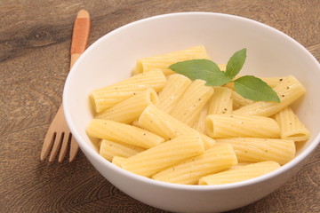 Cooked pasta