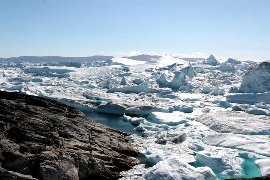 Ilulissat Ice Fjord near Ilulissat
