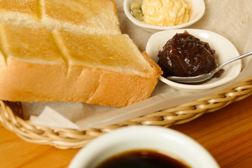 喫茶店のモーニングサービス