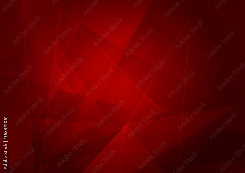 Poster abstract red background with shape. vector illustration design