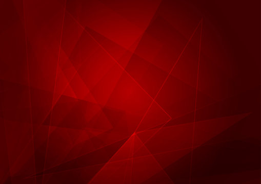 Abstract red background with shape. Vector illustration design
