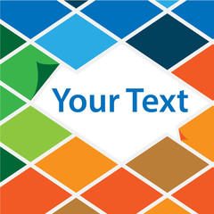 Background colorful box. illustration in vector format