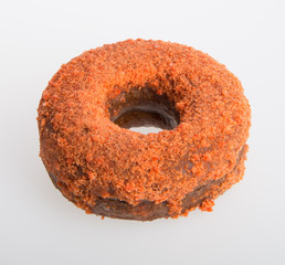 donut or fresh donut on a background.