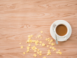 Flat Lay of Coffee 1