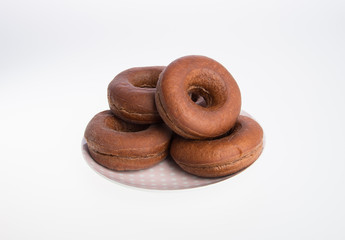 Fototapeta na wymiar donut or fresh donut on a background.