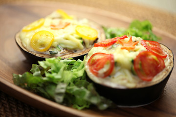 ナスのグラタン Eggplant gratin