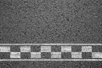 Fototapeta premium Asphalt background texture with some fine grain with road