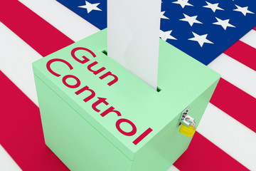Gun Control concept
