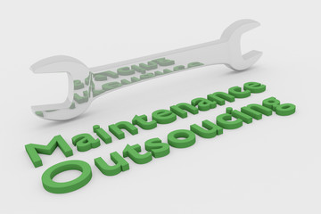 Maintenance Outsourcing concept