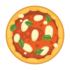 popular pizza. Italian cook and pizzas delivery.