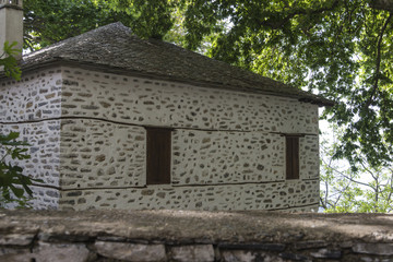 Fototapeta na wymiar Typical stone House in Greece