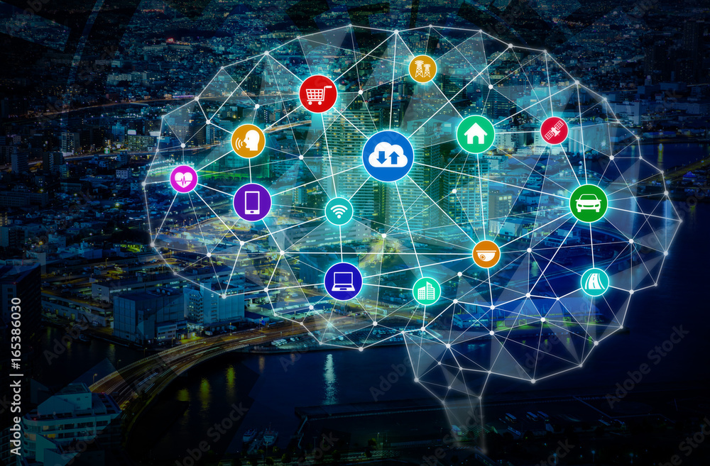 Poster ai(artificial intelligence) concept.
