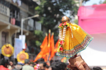 Naklejka premium Gudi Padwa