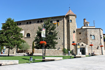 The Church of Sant Pere in Ripoll, Catalonia, Spain