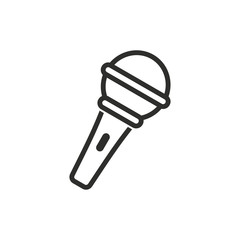 Microphone vector icon.