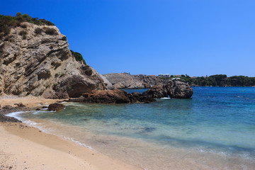 Spiaggia di S'Arenal d'en castell - isola di Minorca (Baleari)