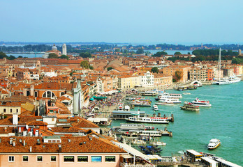 Fototapeta na wymiar Italy. Venice top view