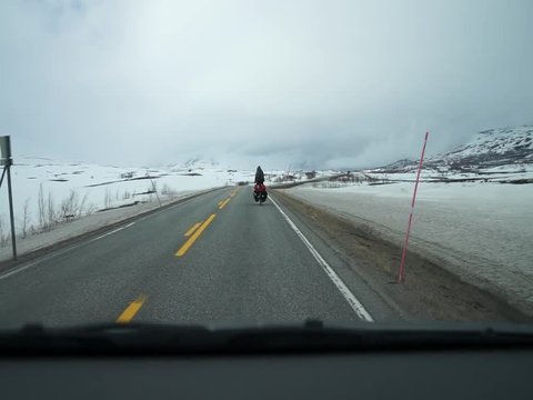 Mit dem Fahrrad durch Norwegen bis zum Nordkap