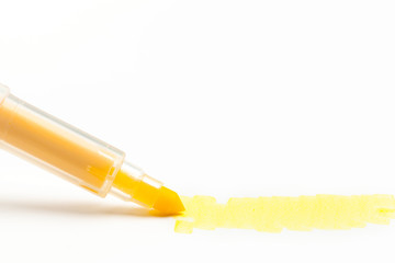 marker on a white background