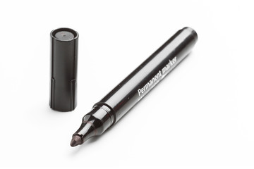 Colorful stationery on a white background