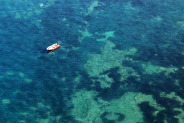 boat on the sea summer season