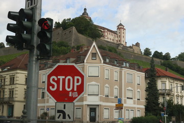 Fototapeta premium Festung in Würzburg