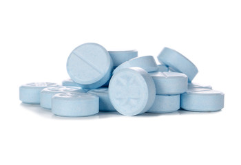 pills isolated on white background